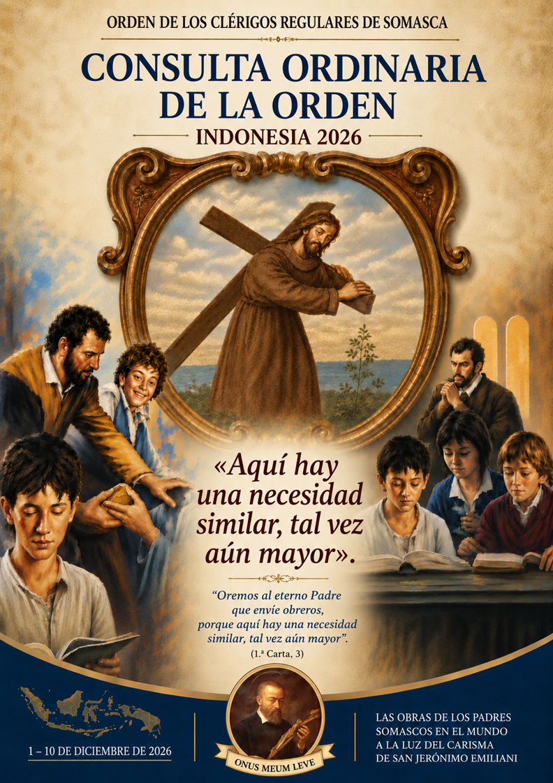 Cartel oficial de la Consulta Ordinaria de la Orden, Indonesia 2026